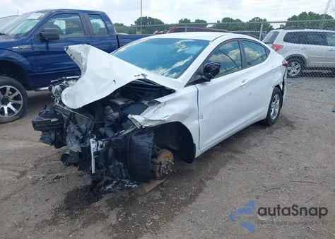 2015 Hyundai Elantra Se from USA, damaged, VIN 5NPDH4AE3FH602057